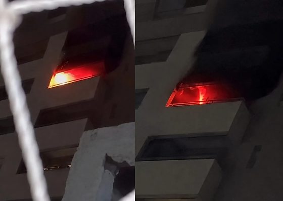 As equipes do Corpo de Bombeiros atuaram rapidamente no combate às chamas, conseguindo controlar o incêndio e impedir que o fogo se propagasse para outras unidades do edifício.