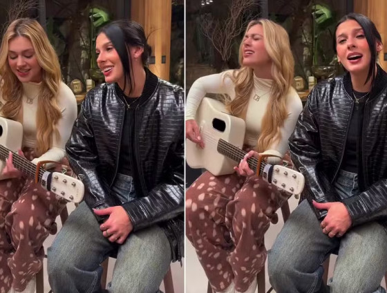 Duda Bertelli e Ana Castela cantam juntas