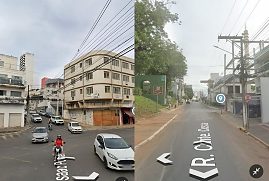 A  previsão é de que, em até 15 dias, a obra seja concluída e a via liberada.