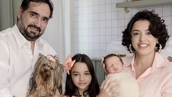Ana Paula já era mãe de uma menina quando começou a planejar a segunda gestação e descobriu o câncer