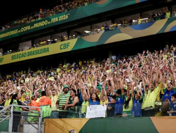 A transmissão será feita em um telão instalado na Arena Show