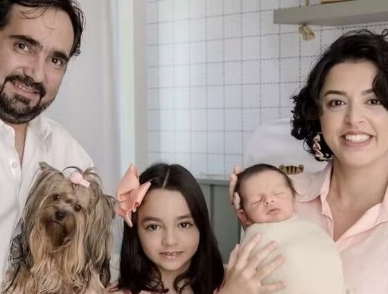 Ana Paula já era mãe de uma menina quando começou a planejar a segunda gestação e descobriu o câncer