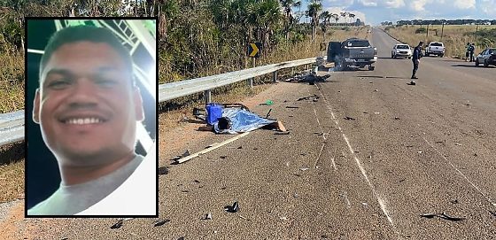 Após o impacto, a motocicleta pegou fogo, e a rodovia precisou ser parcialmente interditada até a retirada dos veículos.