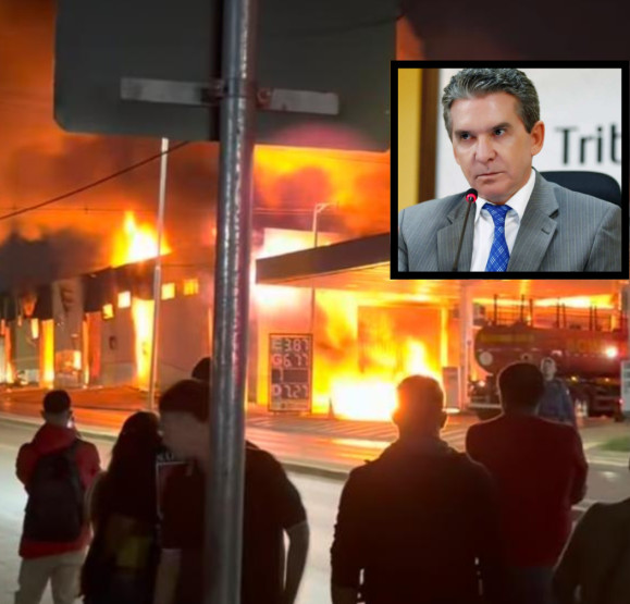 Sérgio Ricardo vai acompanhar investigação do incêndio que destruiu depósito da Secretaria Municipal de Educação de Várzea Grande 