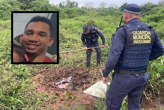Corpo de Willian Welington Marques de Pinho, de 29 anos, foi encontrado em uma área de mata em Várzea Grande