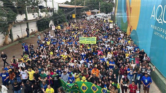 O público está abaixo do que foi estimado pela organização.