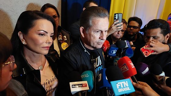 mauro mendes e virgínia