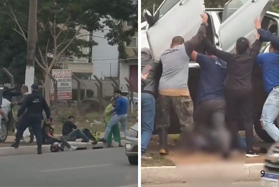 Acidente causou a morte de uma mulher de 64 anos e deixou outros 4 feridos que foram encaminhados ao hospital.