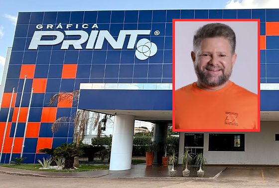 Fábio Martins Defanti, conhecido como Fabinho Promoções, é sócio-proprietário da Gráfica Print.