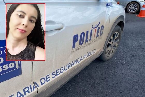 Gleici Fátima Machado Ritter, de 37 anos, foi assassinada a tiros dentro de uma casa