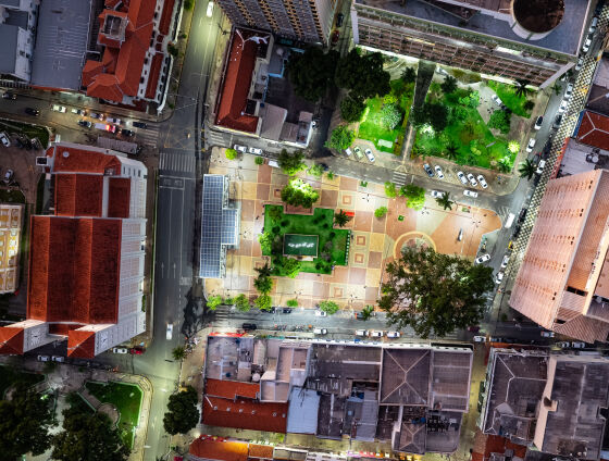 A Praça Alencastro será palco da Fan Fest Liquida Centro nesta quarta-feira (24).
