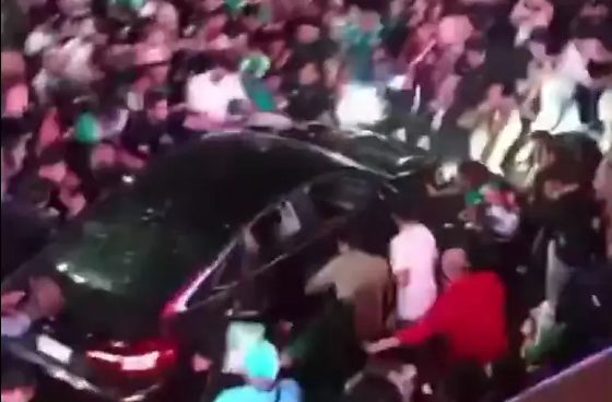 Motorista atropelou multidão que comemorava vitória do México em jogo da Copa do Mundo