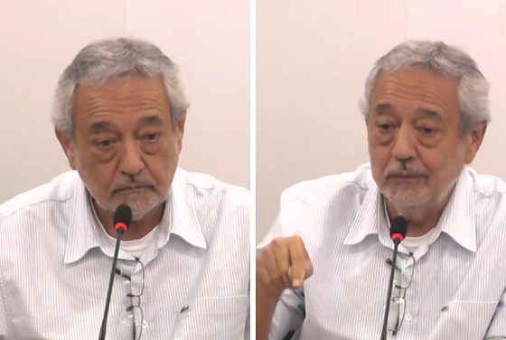 "Com todo respeito, os trens ficaram parados 10 anos sem um trilho assentado", ressaltou Padeiro em tom crítico à fiscalização parlamentar.