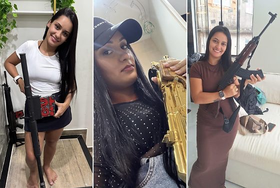 Rhavenna Barcelos de Almeida foi presa durante as ações da Operação Fariseu, deflagrada na manhã de hoje (16).