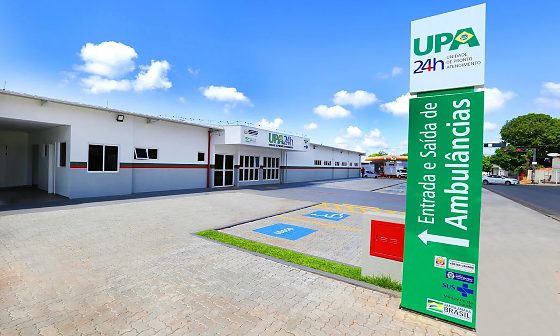 Inaugurada em maio de 2019, a UPA do Cristo Rei funciona 24 horas por dia