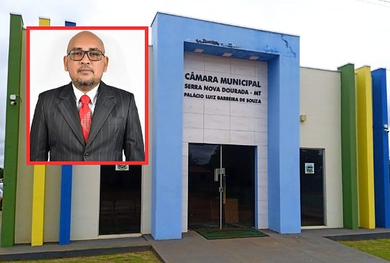 Mickeroni Pereira Luz é acusado de ameaçar uma secretária de Serra Nova Dourada durante sessão realizada na Câmara Municipal.