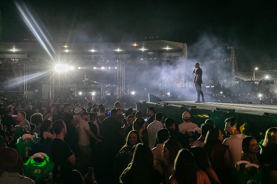 Abilio esteve presente na na 58ª Expoagro, realizada na noite de sexta-feira (17), no Parque de Exposições Senador Jonas Pinheiro.
