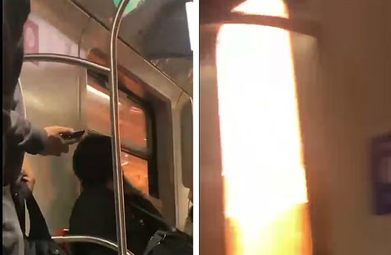 As imagens registram a correria dos passageiros nos primeiros minutos da manhã, enquanto a operação do sistema era afetada.