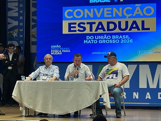 Mauro Mendes é o presidente regional do União Brasil