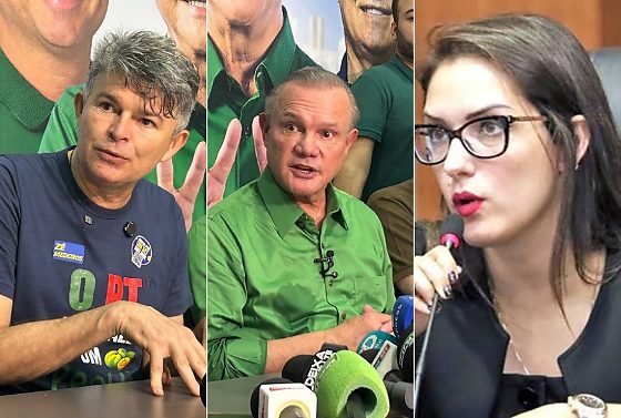 Wellington, Janina e Medeiros seguem nas majoritárias da coligação.