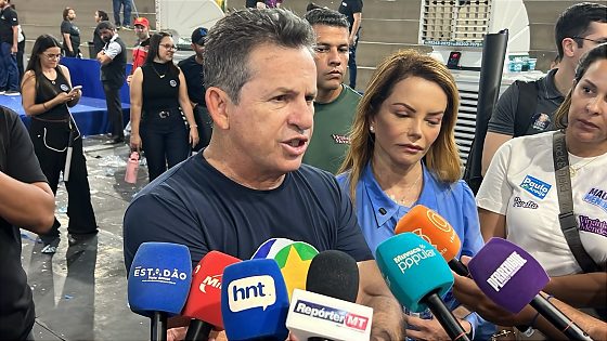 Mauro Mendes é candidato ao Senado pelo União Brasil.