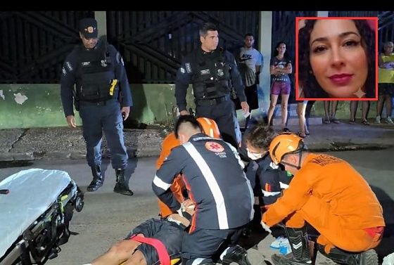 Carlos Filipe Magalhães Fernandes foi baleado pela policial penal Jorcenilma Franca Viegas, no bairro CPA IV, em Cuiabá.