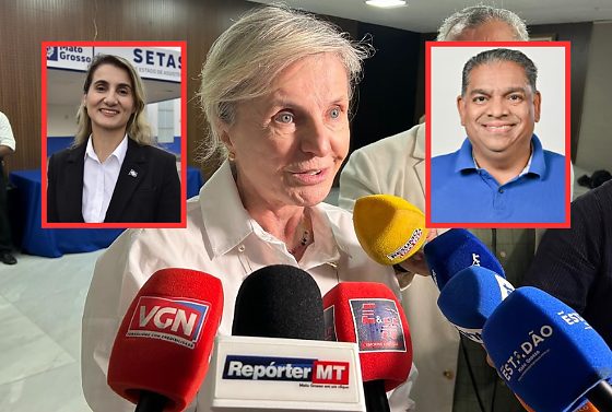Margareth Buzetti definiu Grasielle Bugalho e Renato Ferreira como seus suplentes na disputa pelo Senado.