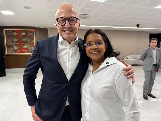 Gisela Simona (União) foi escolhida como candidata a vice na chapa do governador Otaviano Piveta (Republicanos)
