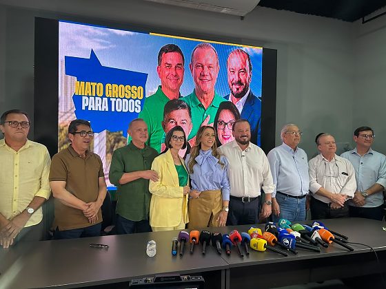 O candidato ao Governo de Mato Grosso convocou a imprensa para uma coletiva às 16h, onde anunciou o novo vice