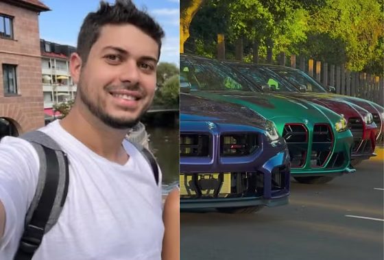 Veículos de luxo avaliados em cerca de R$ 10 milhões foram apreendidos em uma casa e em um galpão ligados aos irmãos Razuk