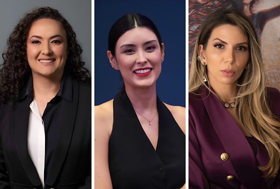 Kamila Michiko Teischmann, Mara Yane Barros Samaniego e Angélica Rodrigues Maciel.