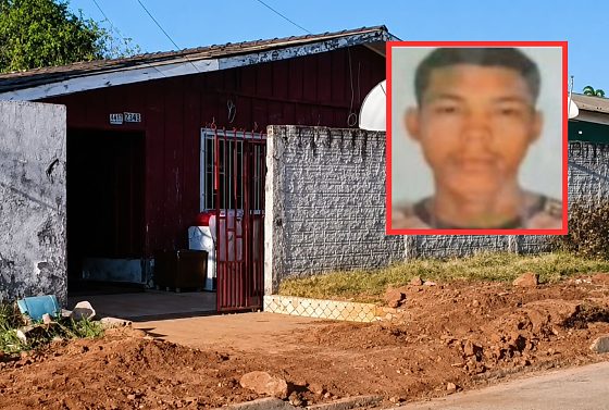 Kaique Oliveira dos Santos, de 21 anos, foi executado dentro de casa na madrugada de hoje (27).