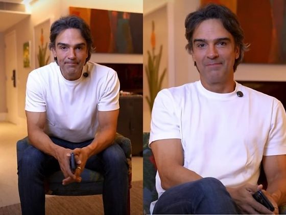 Apresentador Tadeu Schmidt faz desabafo sobre o uso excessivo de celular e convida seguidores a buscarem um hábito mais saudável.