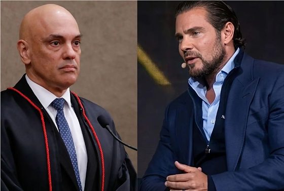 Relatório da Polícia Federal enviado ao STF aponta troca de mensagens entre o ministro Alexandre de Moraes e o ex-dono do Banco Master antes de operação policial.