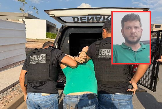 Thyago Jorge Machado foi preso após plantar 1kg de droga no carro da ex-namorada