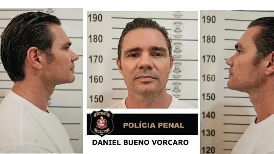 Daniel Vorcaro no dia da sua prisão.