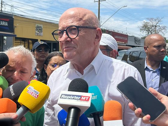Governador Otaviano Pivetta cobra o andamento das obras do BRT em Cuiabá e Várzea Grande