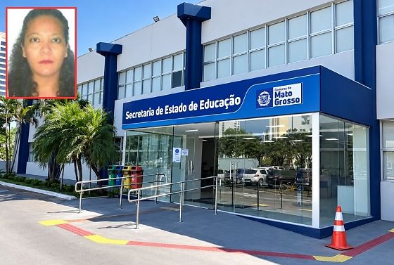 A professora Karoliny Cardoso Viegas é acusada de facilitar entrada de celular em presídio em Várzea Grande