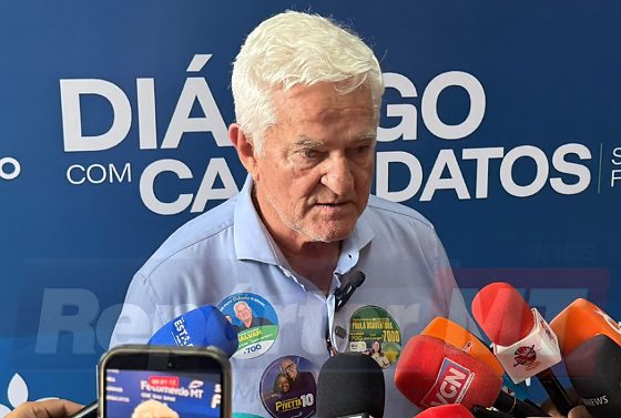 Candidato ao Senado perdeu a paciência ao tecer críticas ao Governo Federal.