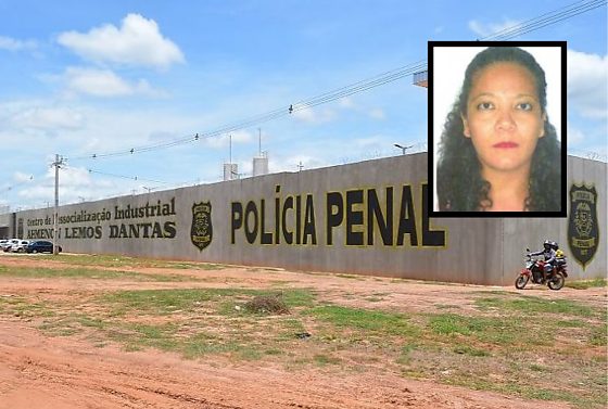 A professora Karoliny Cardoso Viegas é acusada de facilitar entrada de celular em presídio em Várzea Grande