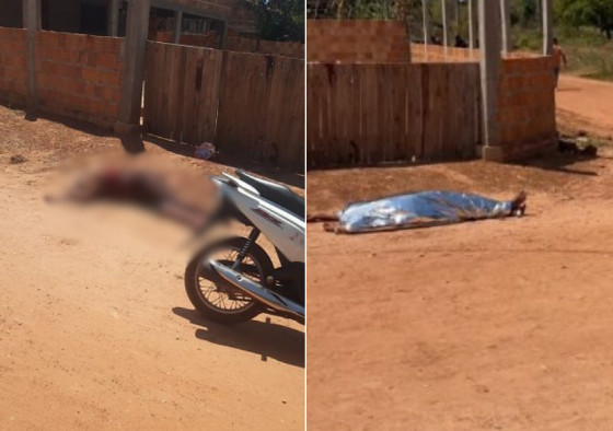 Manoel Rodrigues de Souza, de 64 anos, foi assassinado a facadas no início da tarde de hoje (9).