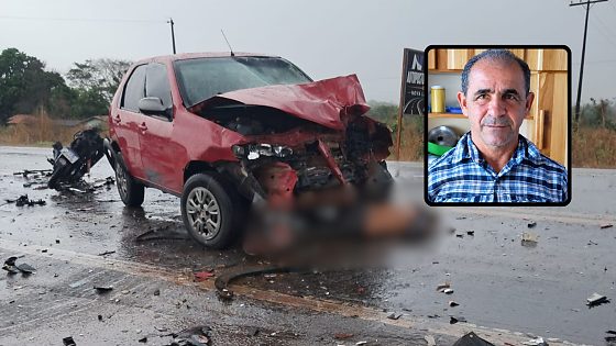 Ivo não resistiu aos ferimentos e morreu antes de receber atendimento hospitalar.