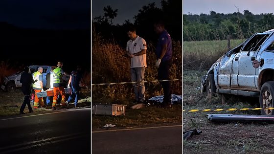 Acidente aconteceu neste sábado próximo a Paranatinga, sentido Gaúcha do Norte.