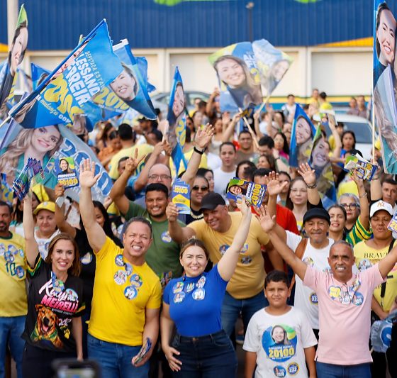 Segundo a campanha, as mobilizações reuniram grande número de apoiadores.