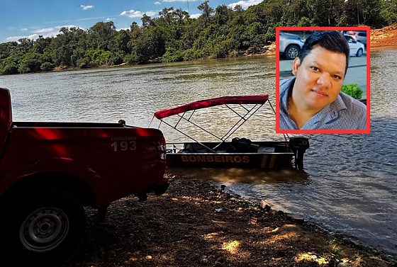 Thalilon Matos Carvalho foi localizado às margens do rio e retirado da água pelo Corpo de Bombeiros.
