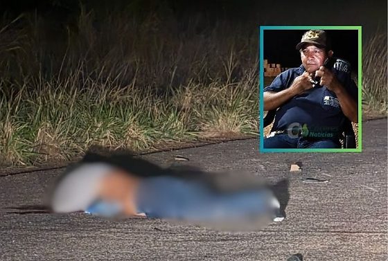 O motociclista foi identificado como Valdeci Baca, de 54 anos.