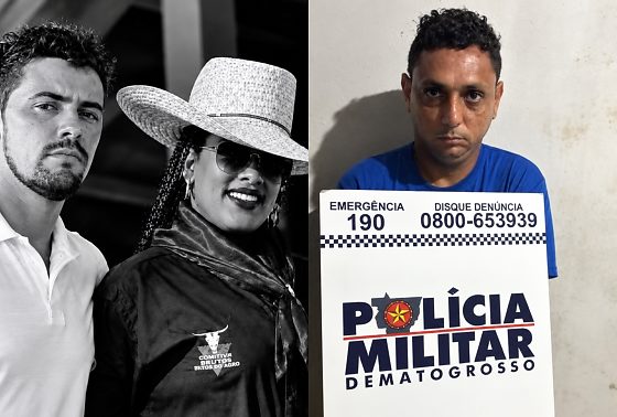 Lorrayne dos Reis e Marcos Willian foram assassinados a tiros por Julio Moreira dos Santos, em Aripuanã
