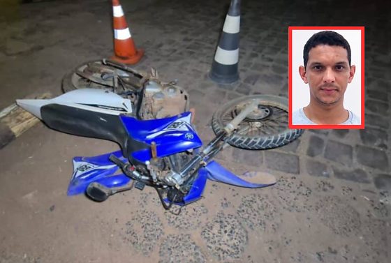 Ediney Assunção Souza pilotava uma Yamaha Lander XTZ250.
