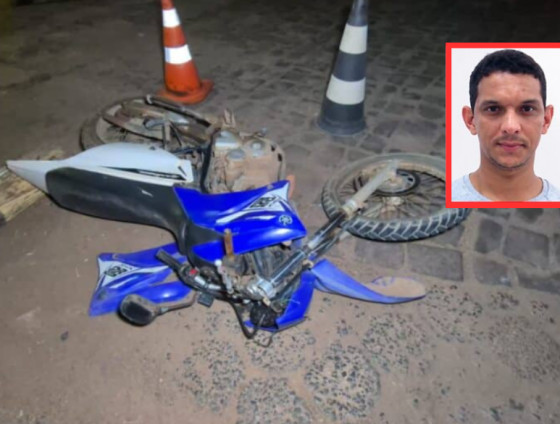 Ediney Assunção Souza pilotava uma Yamaha Lander XTZ250.