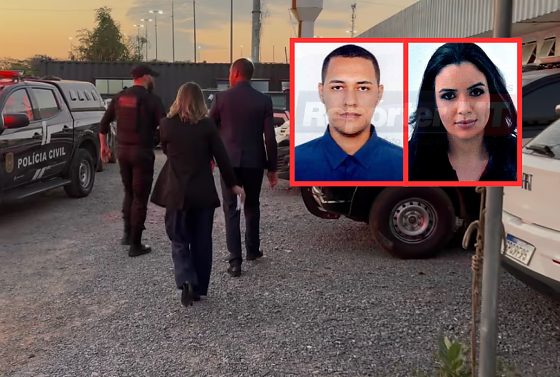 Taisnan Ferreira de Souza e Caroline Oliveira de Queiroz foram pegos me flagrante pela Polícia Penal.